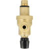 AFRISO Zawór do automatycznego napełniania instalacji FA 0,5÷3,0 bar GW G1/2" przyłącze do manometru 42405